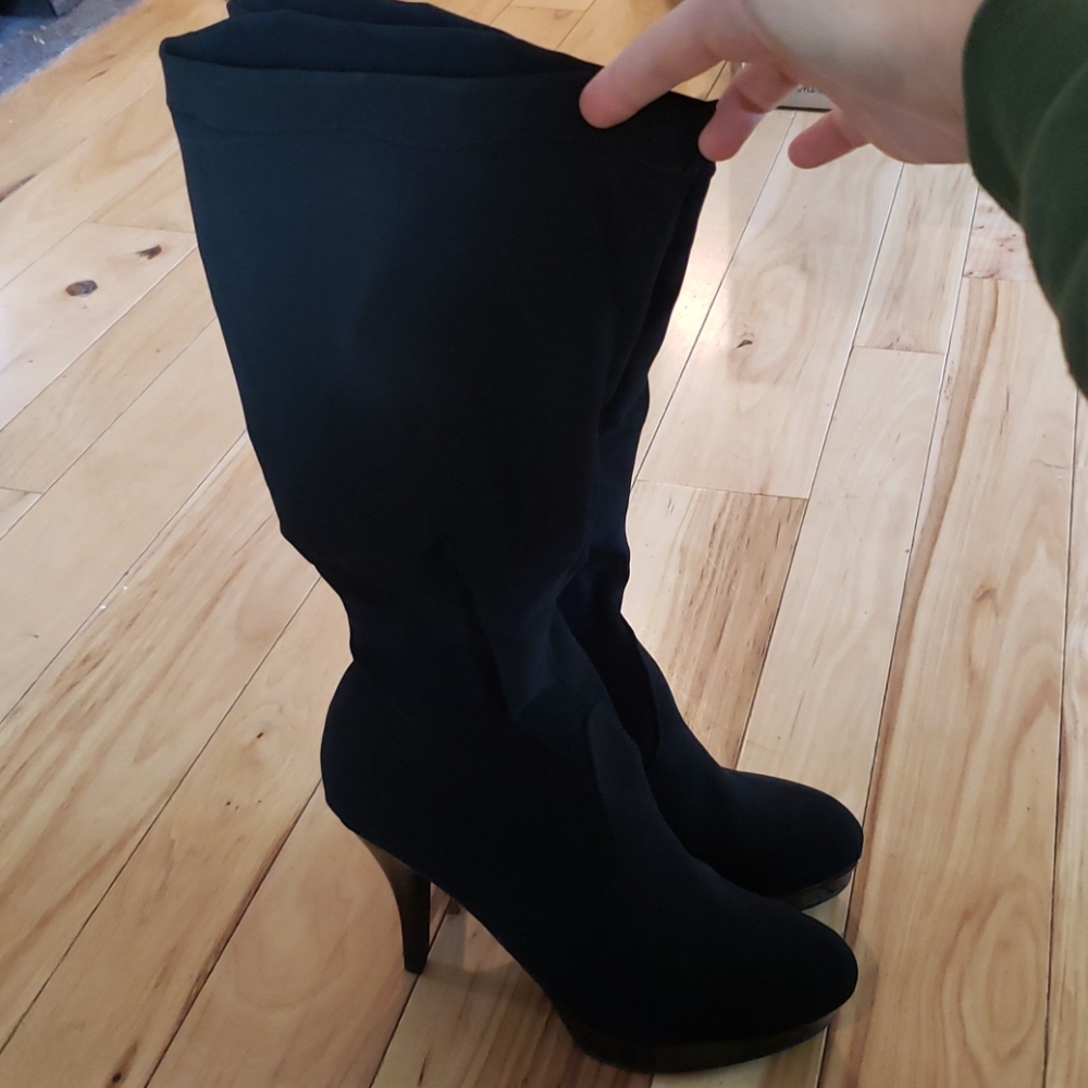 Black boots